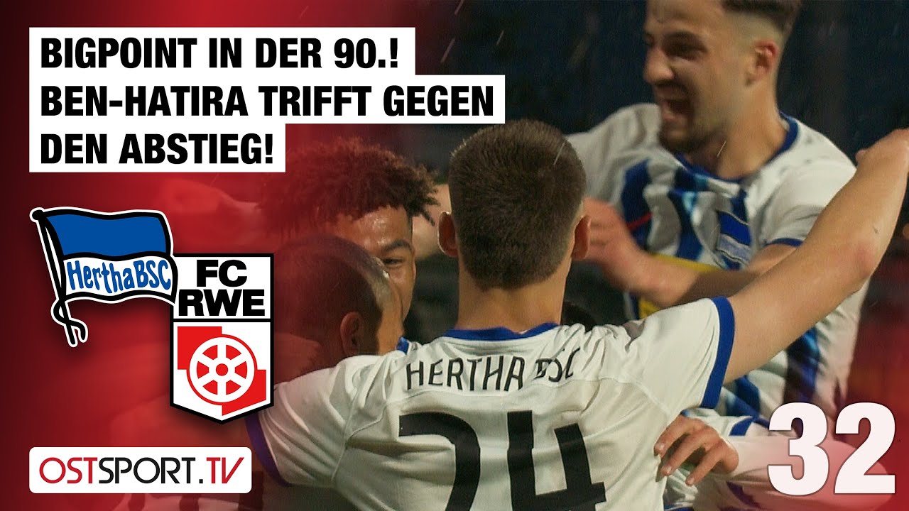 SV Elversberg - Hertha BSC | 2. Bundesliga Tore und Highlights 32. Spieltag